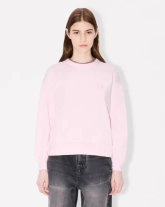 „Boke Flower 2.0“ Sweatshirt aus Baumwolle mit Stickerei