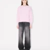„Boke Flower 2.0“ Sweatshirt aus Baumwolle mit Stickerei