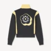 „Boke Flower 2.0“ Trainingsjacke mit Stickerei aus Interlock