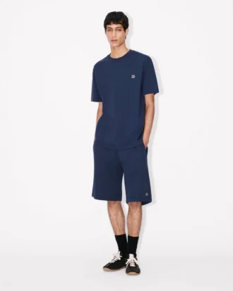 „Boke Flower“ bestickte Shorts aus Baumwolle