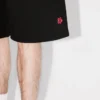 „Boke Flower“ bestickte Shorts aus Baumwolle