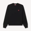 „Boke Flower“ bestickter Pullover aus Merinowolle