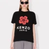 „Boke Flower“ lockeres T-Shirt aus Baumwolle