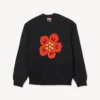 „Boke Flower“-Pullover aus Baumwollflanell