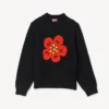 „Boke Flower“-Pullover aus Baumwollflanell