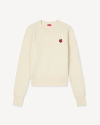 „Boke Flower“-Pullover aus Baumwollflanell
