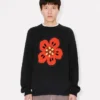 „Boke Flower“-Pullover aus Baumwollflanell