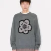 „Boke Flower“-Pullover aus Baumwollflanell