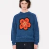 „Boke Flower“-Pullover aus Baumwollflanell