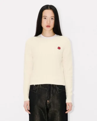 „Boke Flower“-Pullover aus Baumwollflanell