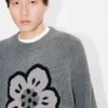 „Boke Flower“-Pullover aus Baumwollflanell