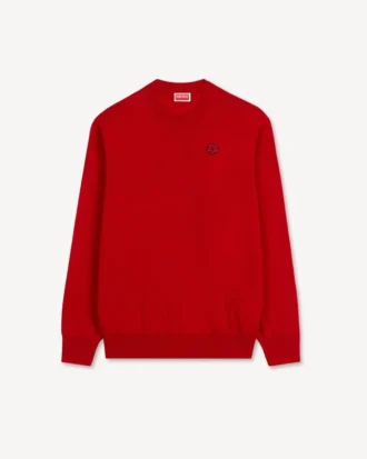 „Boke Flower“-Pullover aus Merinowolle