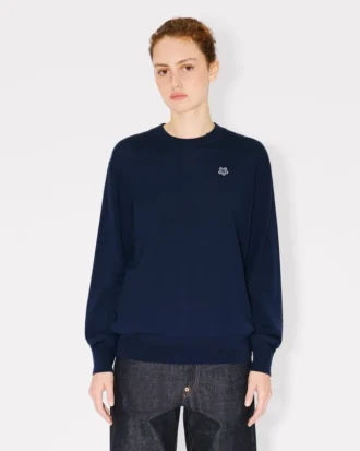 „Boke Flower“-Pullover aus Merinowolle