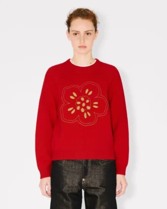 „Boke Flower“-Pullover aus Wolle