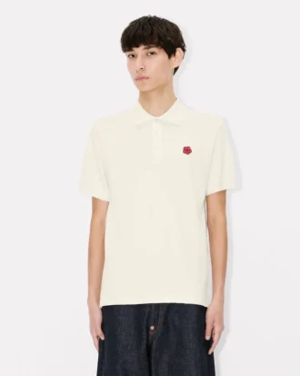 „Boke Flower“ Slim-Fit-Polo aus Baumwolle