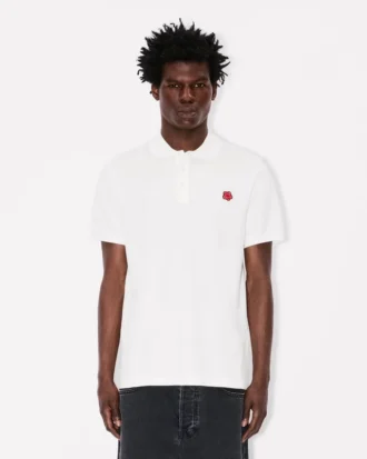 „Boke Flower“ Slim-Fit-Polo aus Baumwolle