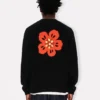 „Boke Flower“-Strickjacke aus Baumwollwolle