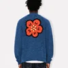 „Boke Flower“-Strickjacke aus Baumwollwolle
