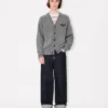 „Boke Flower“-Strickjacke aus Baumwollwolle