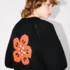 „Boke Flower“-Strickjacke aus Baumwollwolle