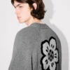 „Boke Flower“-Strickjacke aus Baumwollwolle