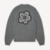 „Boke Flower“-Strickjacke aus Baumwollwolle