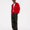 „Boke Flower“-Strickjacke aus Wolle