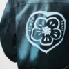„Boke Flower“ Trucker-Jacke aus japanischem Denim