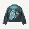 „Boke Flower“ Trucker-Jacke aus japanischem Denim