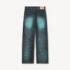 Boyfriend-Jeans mit niedriger Taille aus japanischem Denim