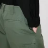 Chino mit doppeltem Knie aus Baumwolle