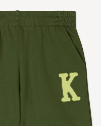 „Eden Jungle“ Bermudashorts aus French Terry