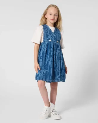 „Eden Jungle“-Kleid aus Denim