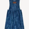 „Eden Jungle“-Kleid aus Denim