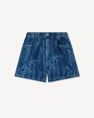 „Eden Jungle“-Shorts aus Denim