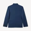 Einreihige, maßgeschneiderte Kimono-Jacke aus Schurwolle