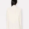 Einreihiger Kimono-Blazer aus Schurwolle
