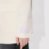 Einreihiger Kimono-Blazer aus Schurwolle