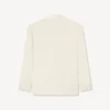 Einreihiger Kimono-Blazer aus Schurwolle