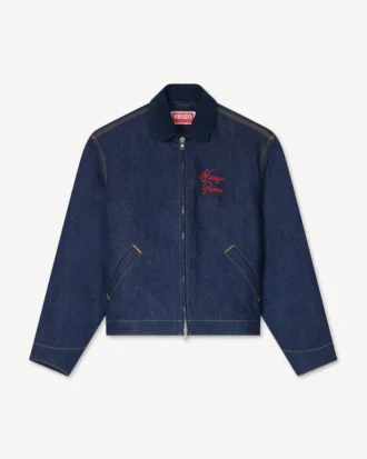 Gepolsterte Arbeitsjacke aus japanischem Denim