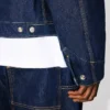 Gepolsterte Arbeitsjacke aus japanischem Denim