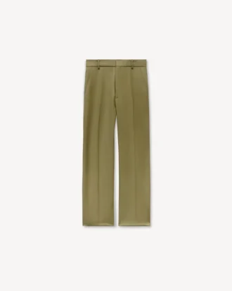 Gerade geschnittene Hose aus Schurwolle