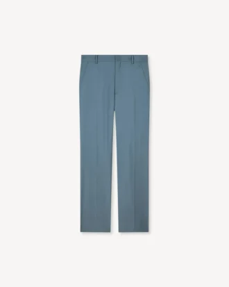 Gerade geschnittene Hose aus Schurwolle