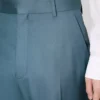Gerade geschnittene Hose aus Schurwolle