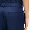 Gerade geschnittene Hose aus Schurwolle