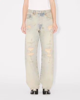 Gerade geschnittene Jeans aus japanischem Denim