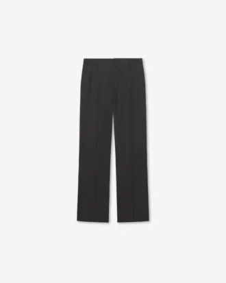 Gerade Hose aus Schurwolle