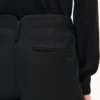Gerade Hose aus Schurwolle