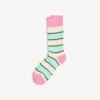 Gestreifte Socken aus Baumwolle