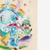 Große „Kenzo Cartoon“-Tragetasche aus Canvas